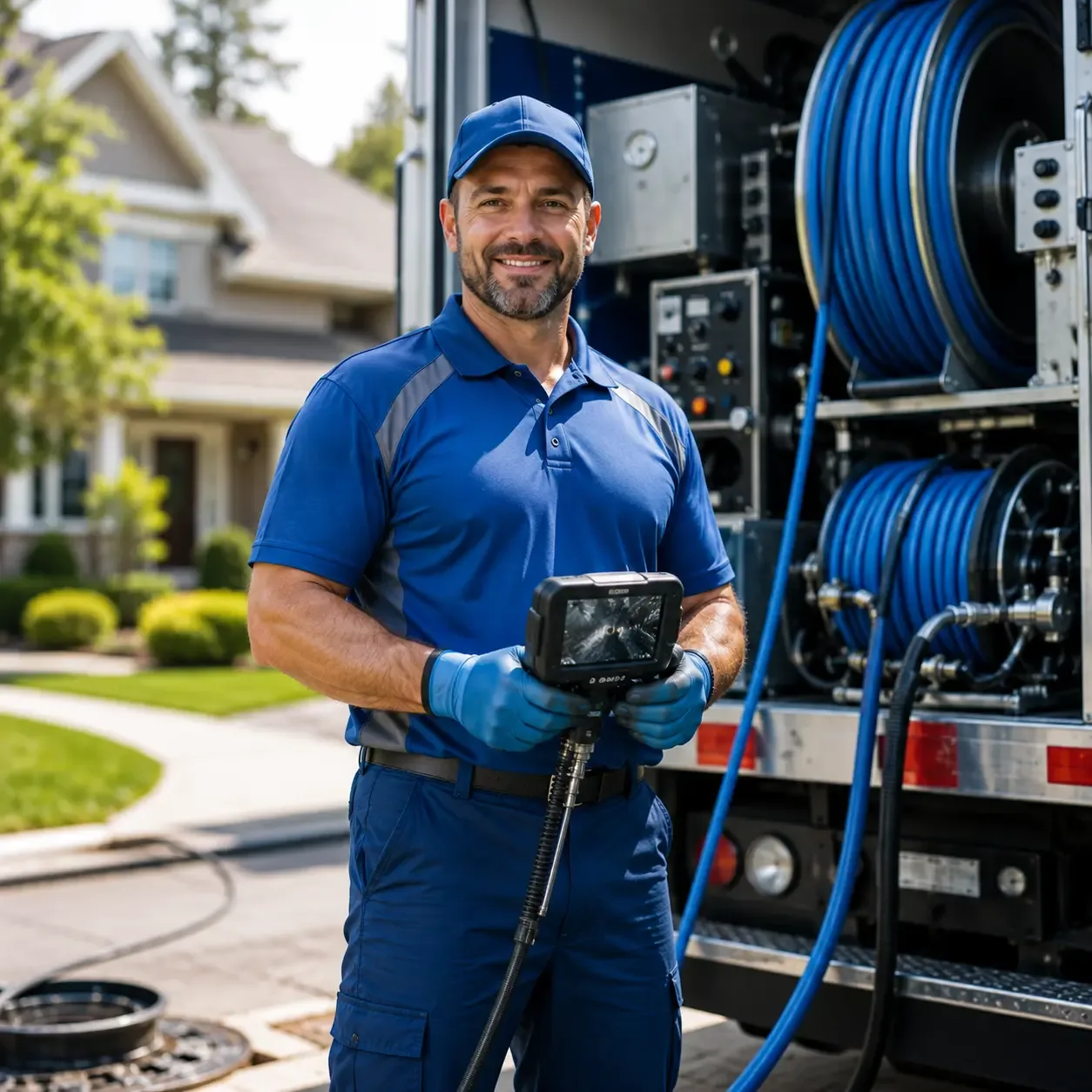 Local outdoor drain cleaning specialists in Noble, LA